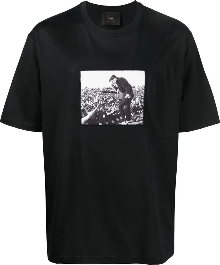 photograph-print T-shirt