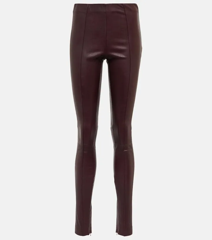 Leather leggins