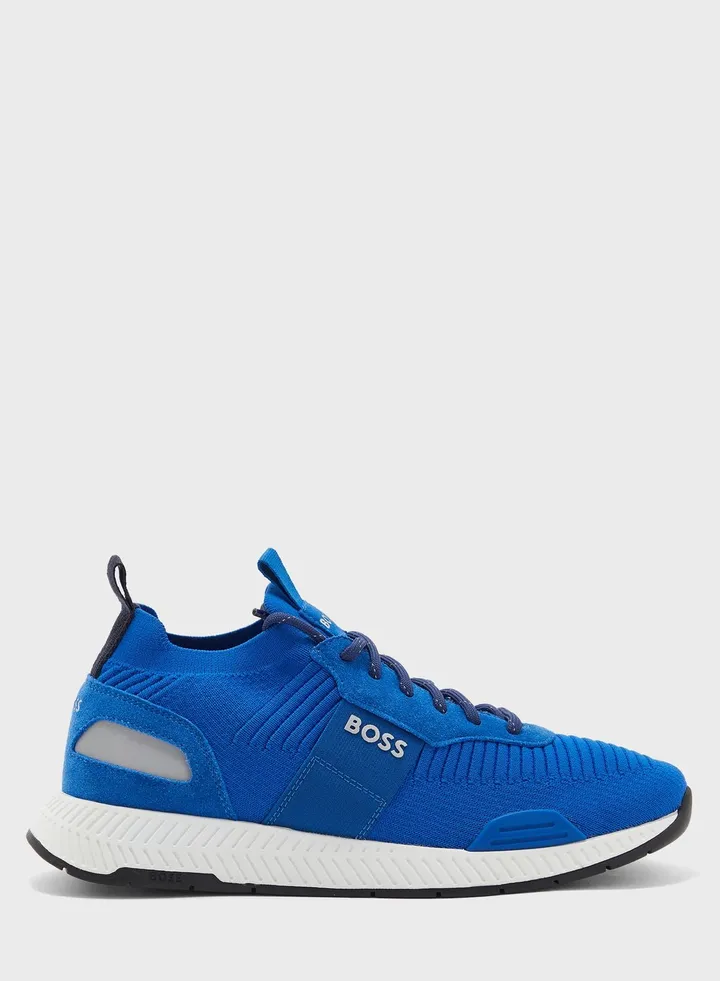 Lace Up Low-Top Sneakers