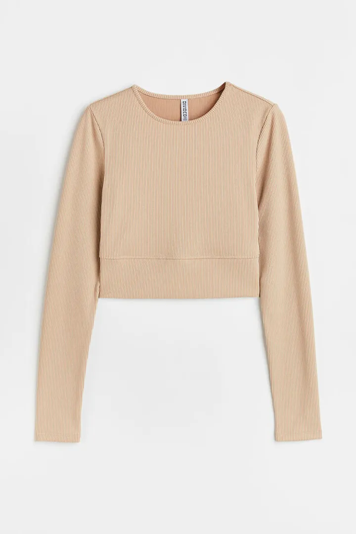 Ribbed Crop Top