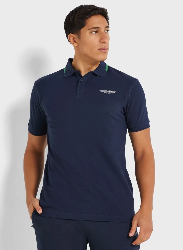 Logo Tipped Polo