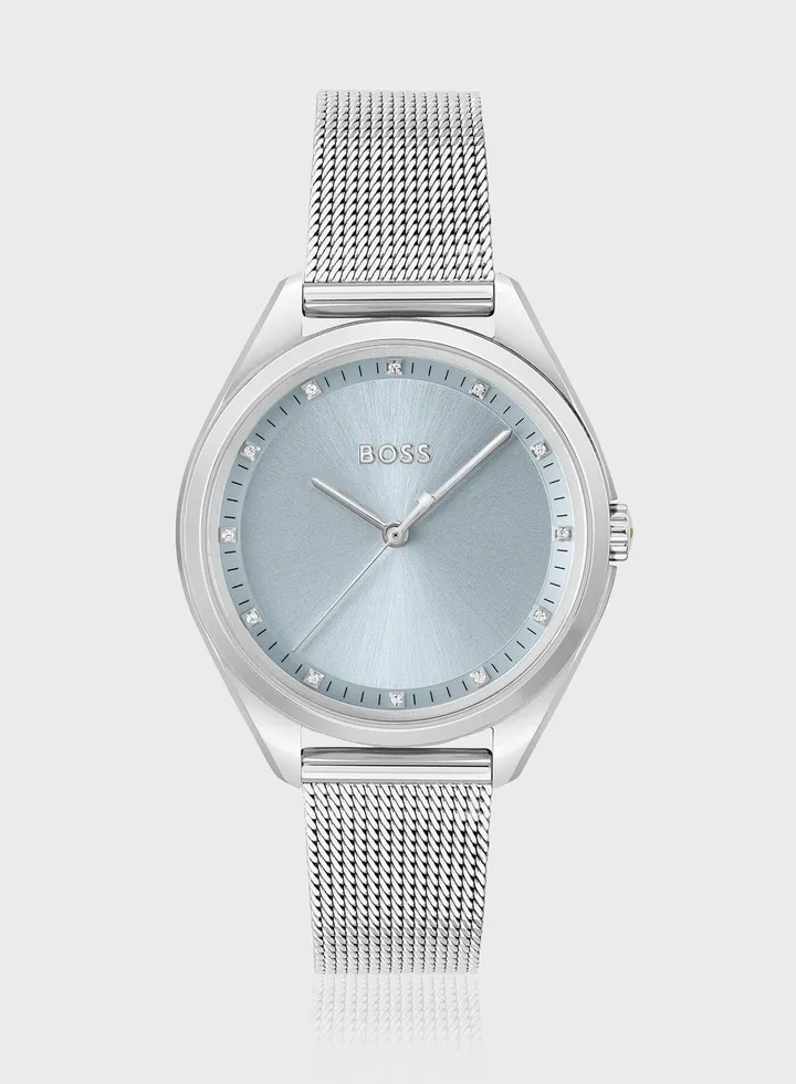 Saya Steel Strap Analog Watch
