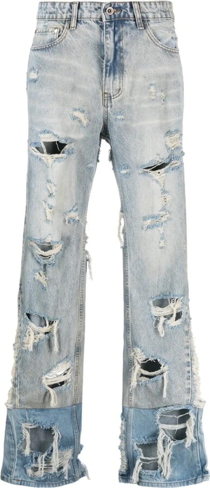 Gnarly distressed jeans