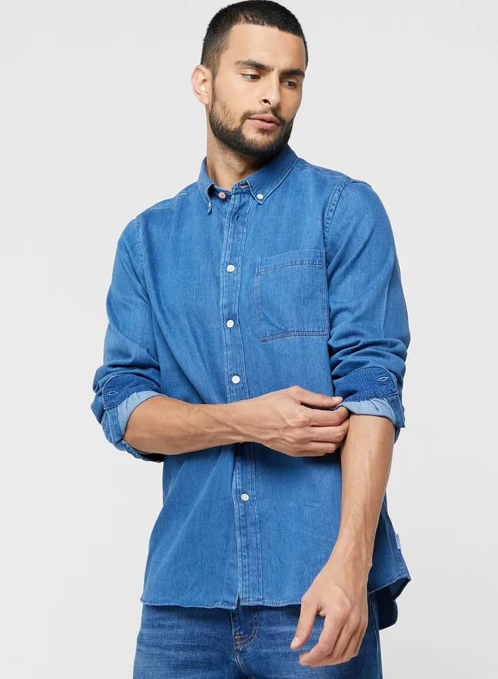 Regular Fit Denim Shirt