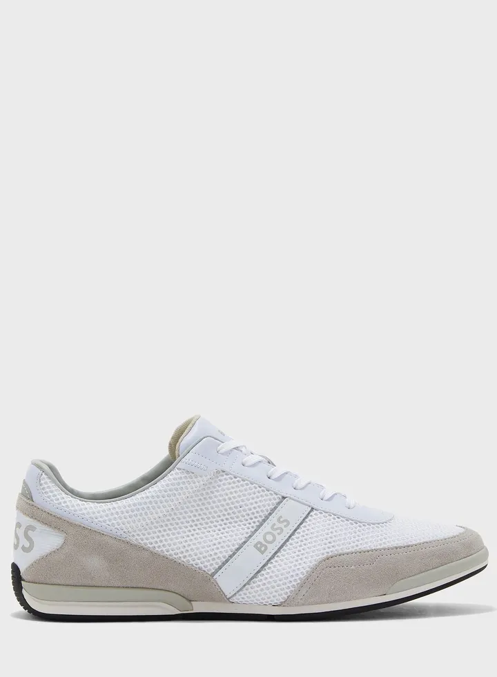 Lace Up Low-Top Sneakers