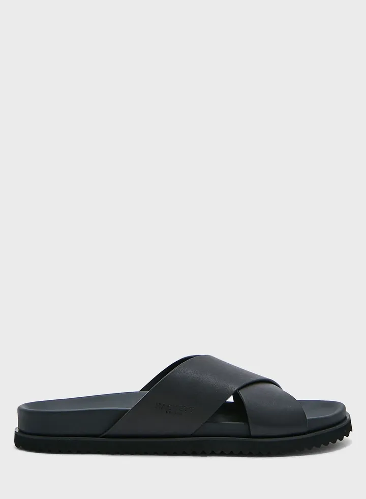 Mikonos Cross Strap Sandals