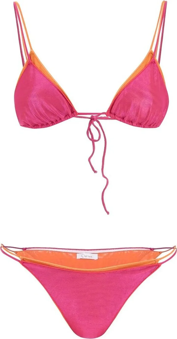 Oséree Layer-Effect Bikini Set
