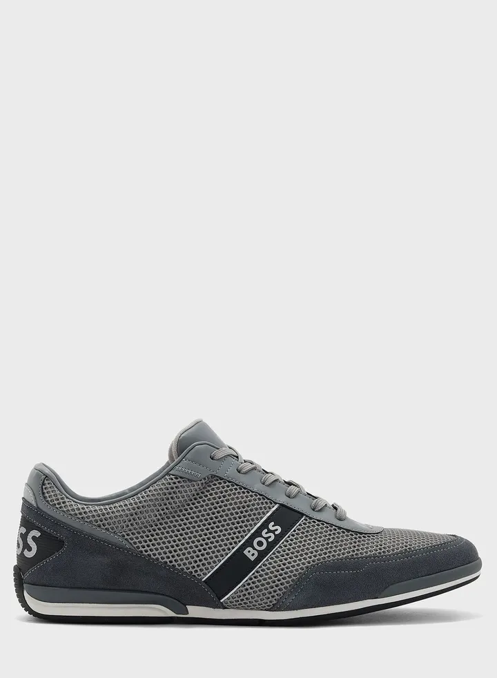 Lace Up Low-Top Sneakers
