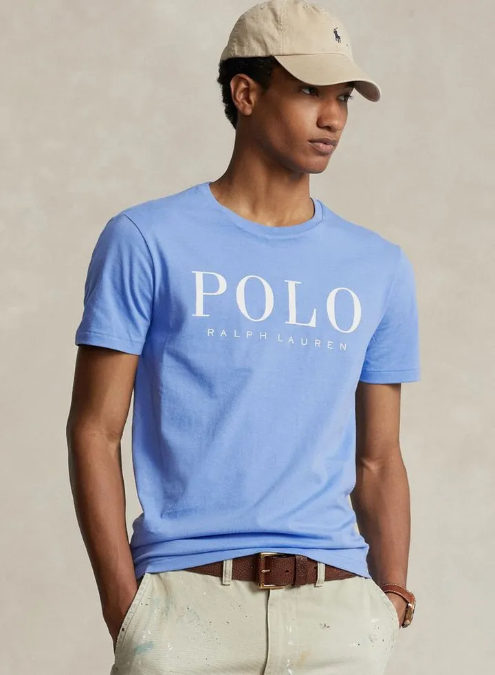 Custom Slim Fit Logo Jersey T-Shirt