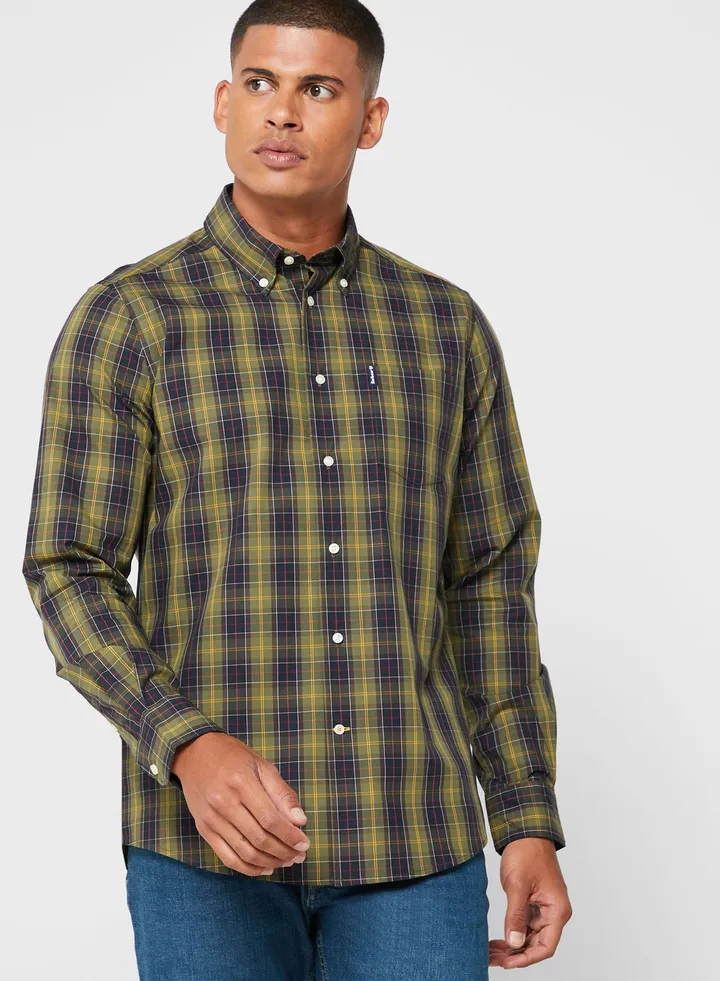 Checked Slim Fit Shirt