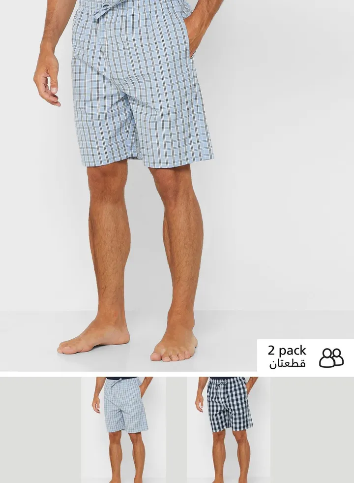 Checked Shorts
