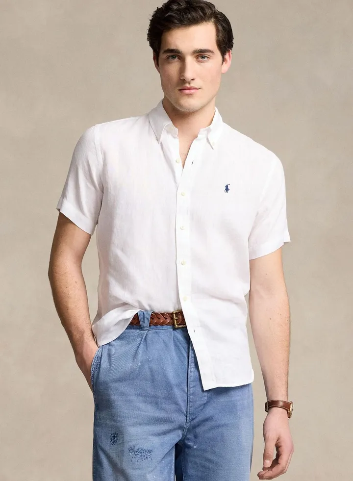 Custom Fit Linen Shirt