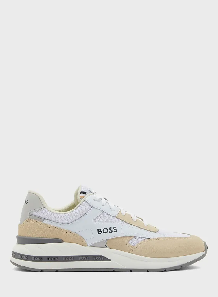 Lace Up Low-Top Sneakers