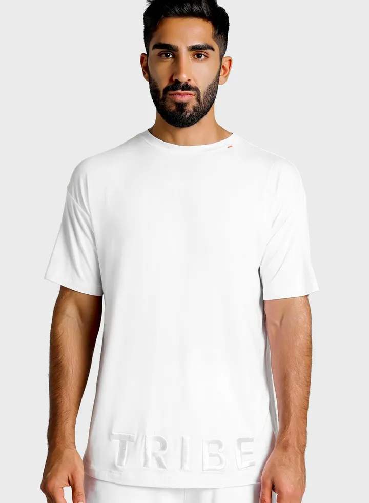 Bear Embroidered T-Shirt