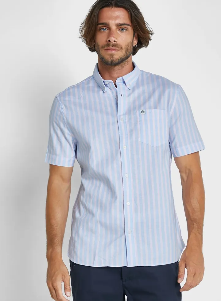 Oxford Striped Regular Fit Shirt
