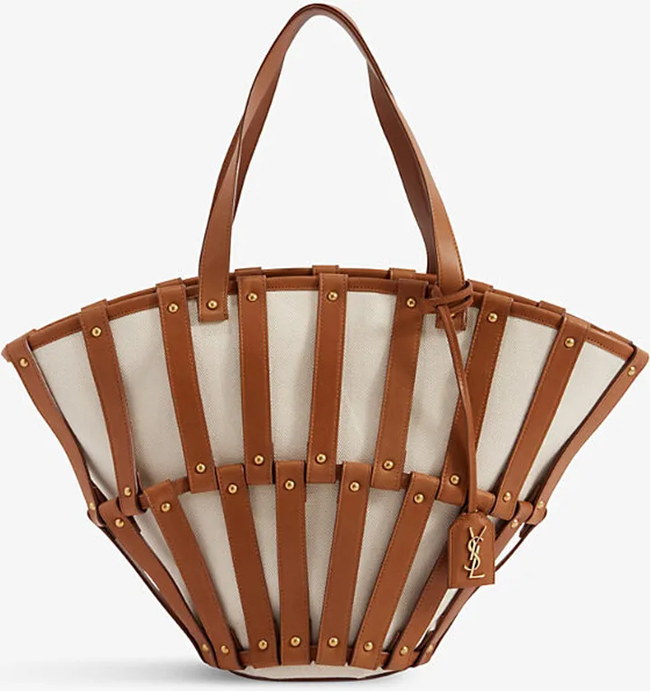 Womens Brick Panier Cotton-blend Tote bag