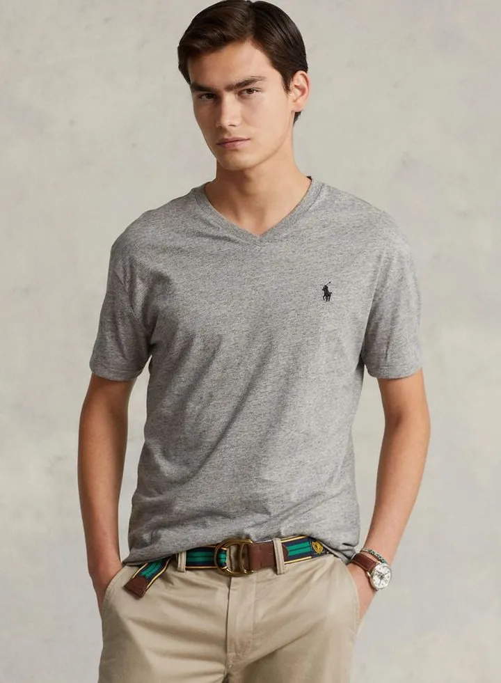 Classic Fit Jersey V-Neck T-Shirt