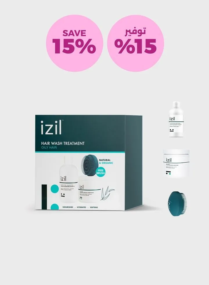 Hair Wash Treatment - Oily Hair Type, Savings 15%