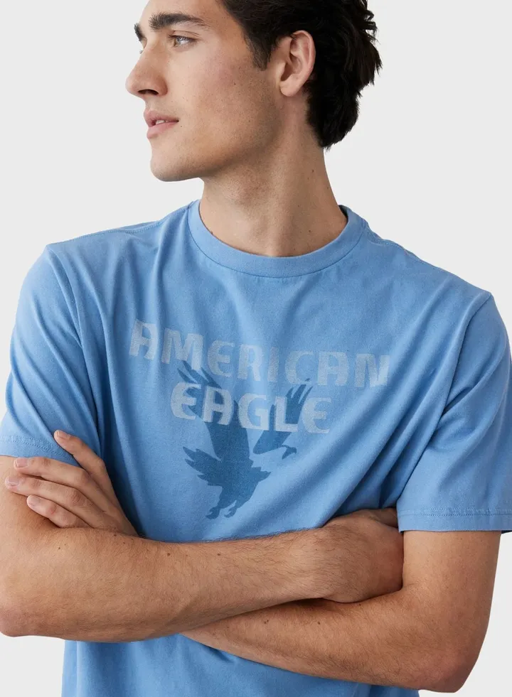 Graphic Crew Neck T-Shirt
