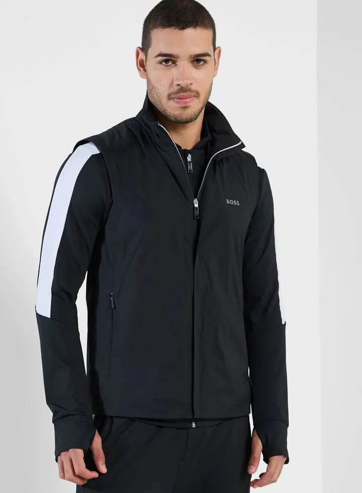 Logo Print Jacket