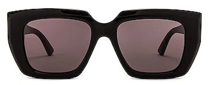Bottega Veneta Square Sunglasses in Black
