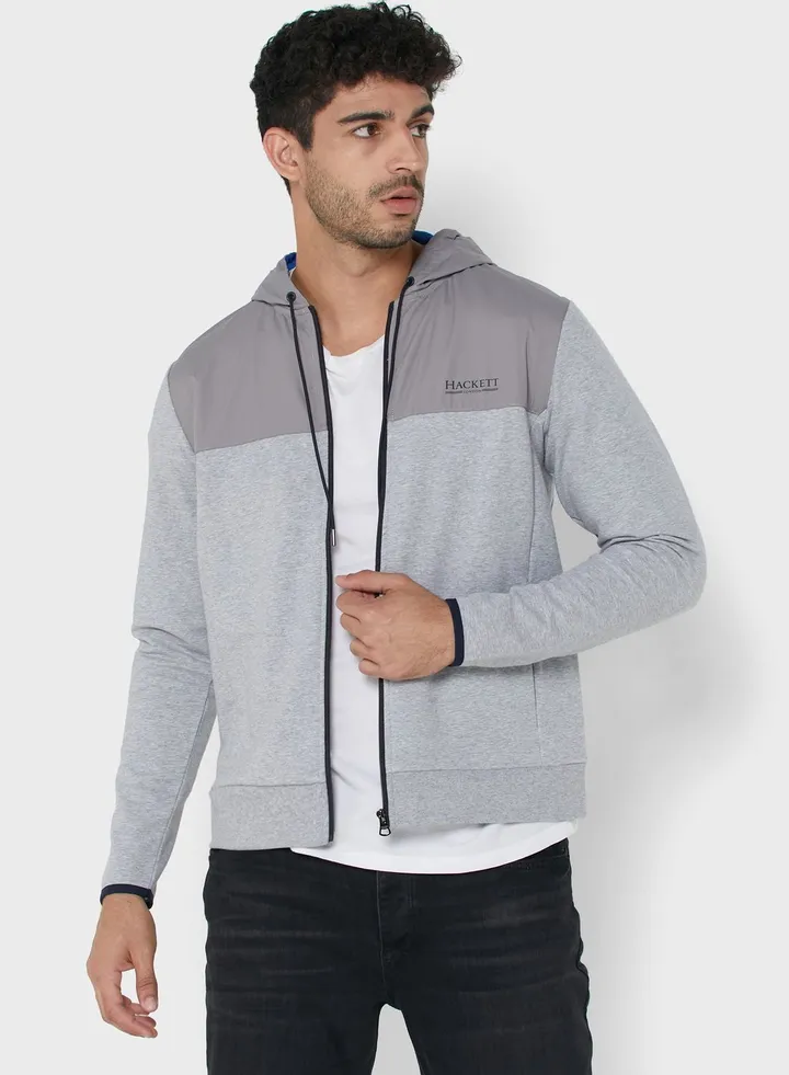 Colour Block Hoodie