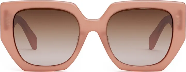 Triomphe 55mm Butterfly Sunglasses