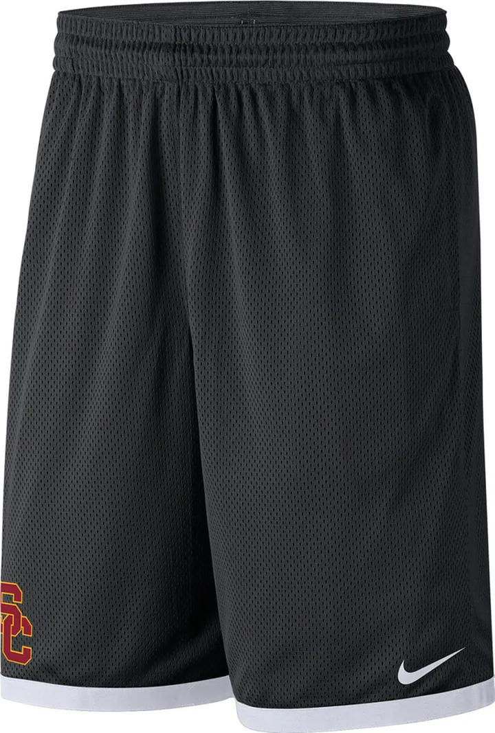 USC Nike Men's College Mesh Shorts in Black