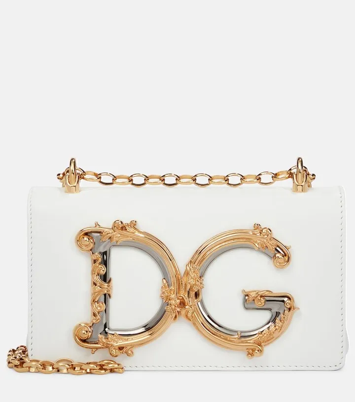 DG Girls Mini leather shoulder bag