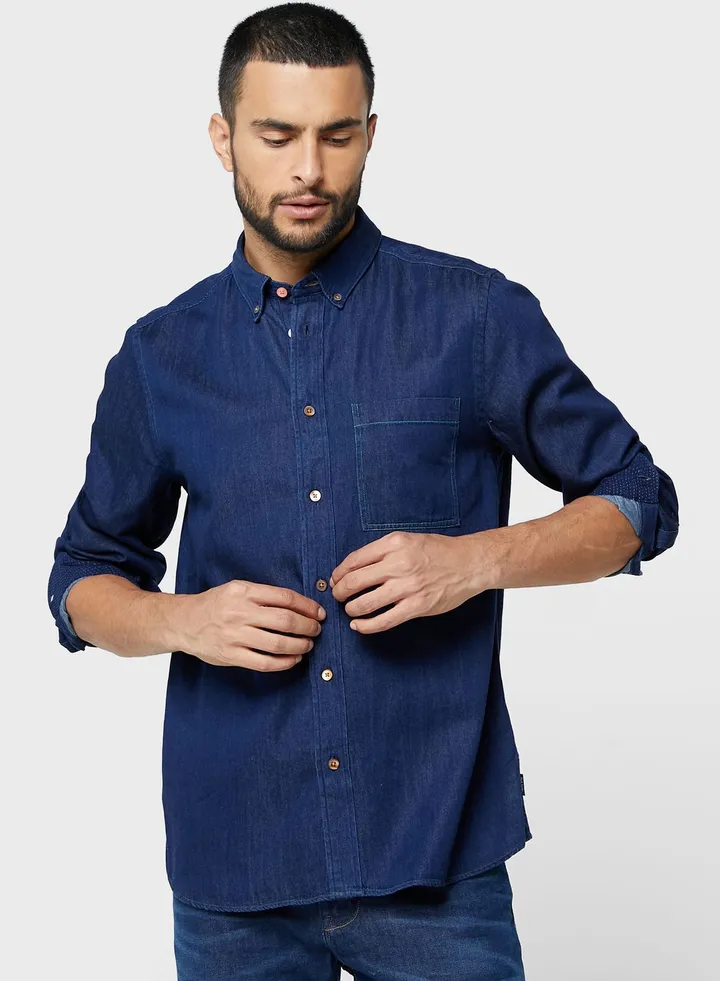 Regular Fit Denim Shirt