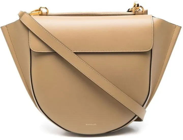 Hortensia leather tote bag