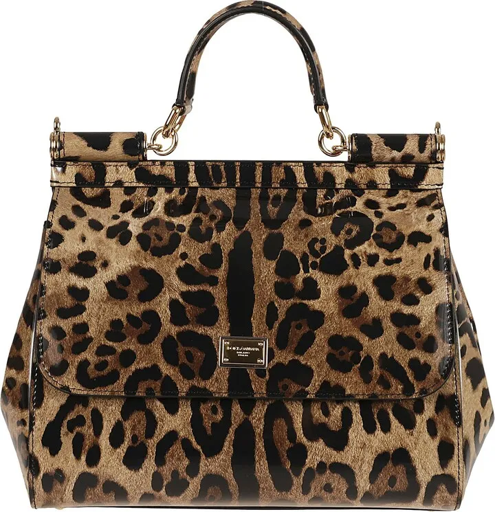 Leopard Sicily Tote