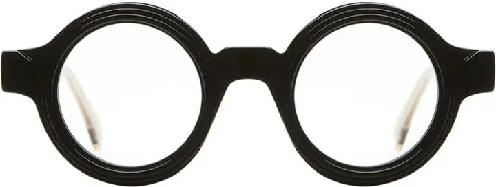 Mask S2 - Black Shine Glasses