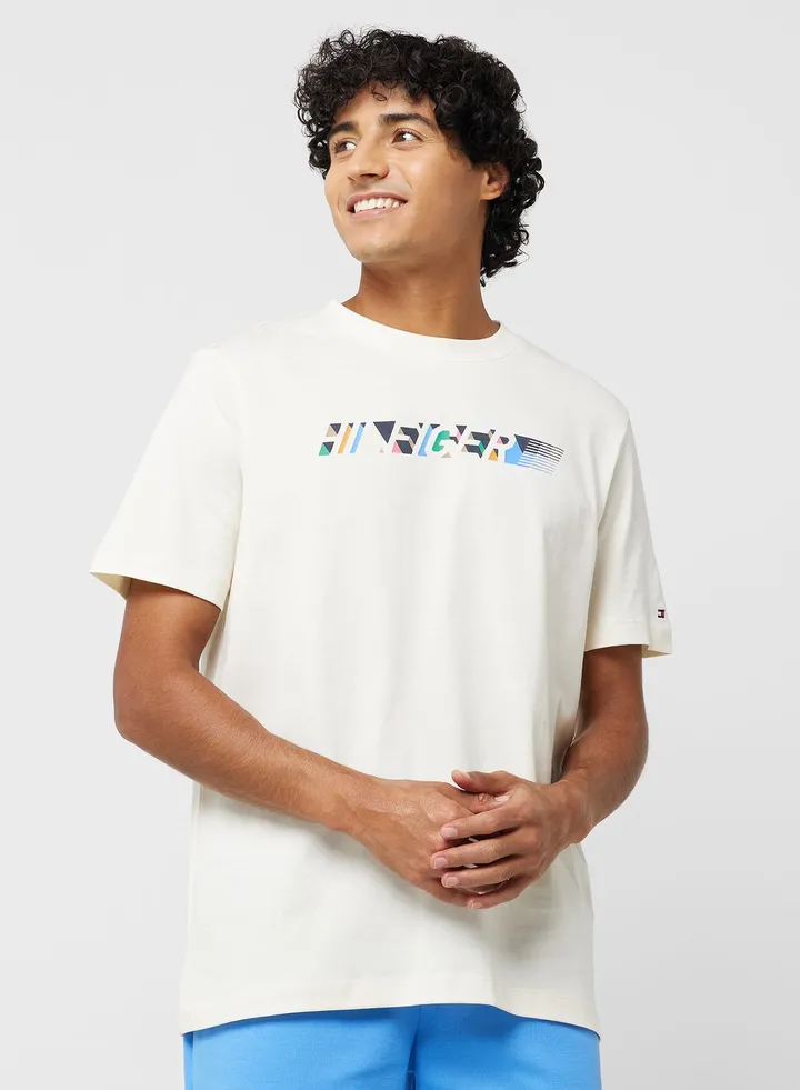 Graphic Crew Neck T-Shirt