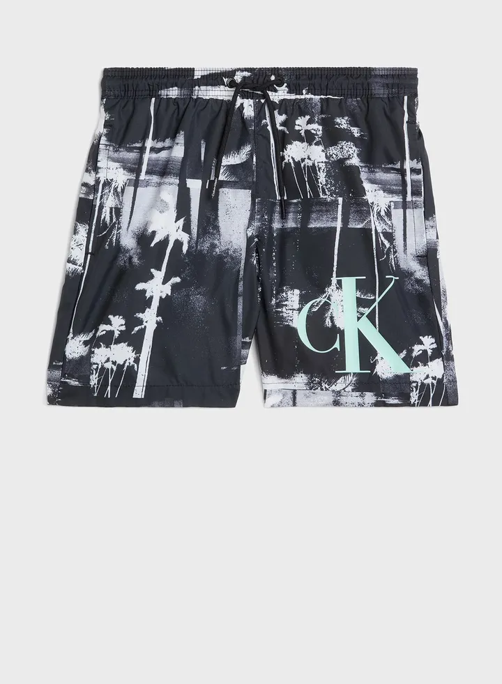 Kids Aop Swim Shorts