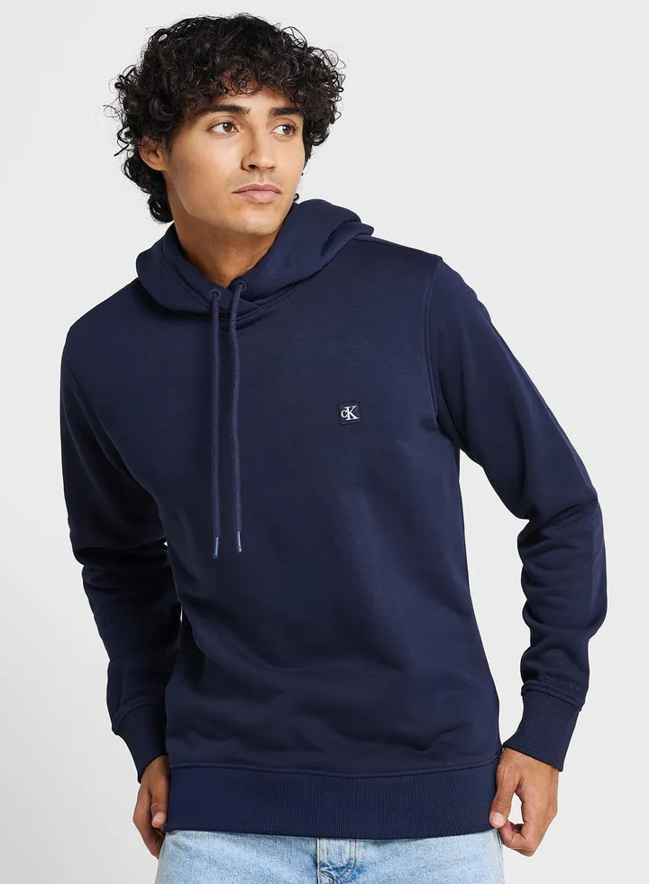 Embroidered Badge Hoodie