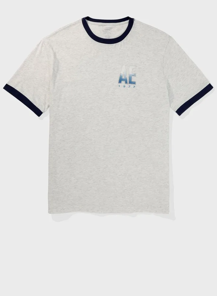 Graphic Crew Neck T-Shirt