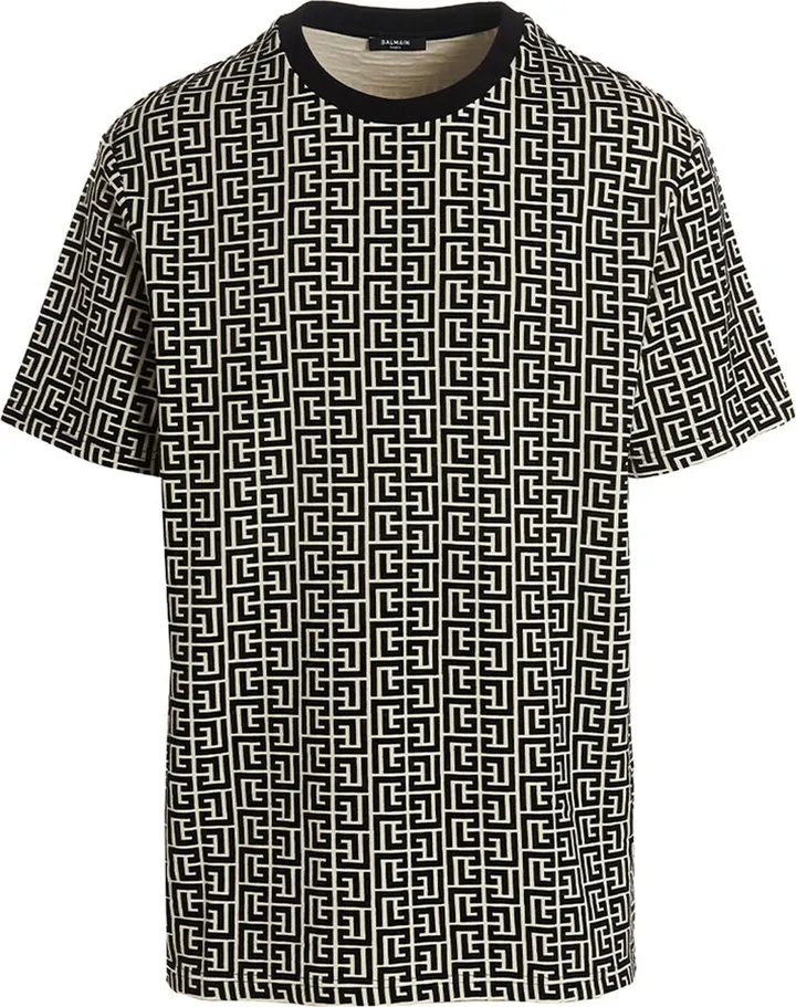 'monogram Flock' T-shirt