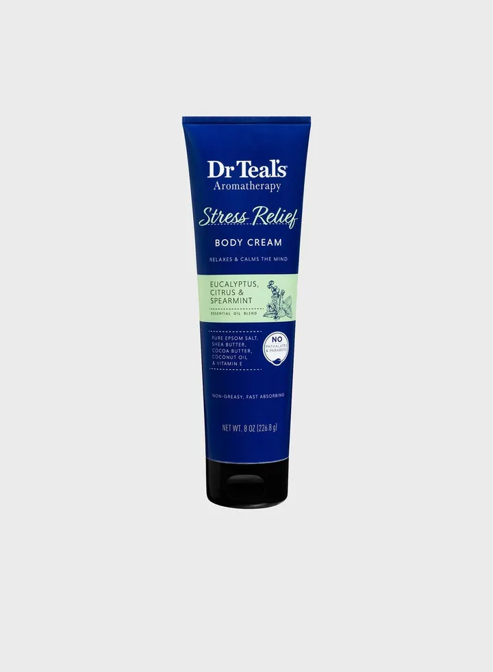 Dr Teal'S Stress Relief Body Cream Eucalyptus Citrus & Spearmint 226.8G