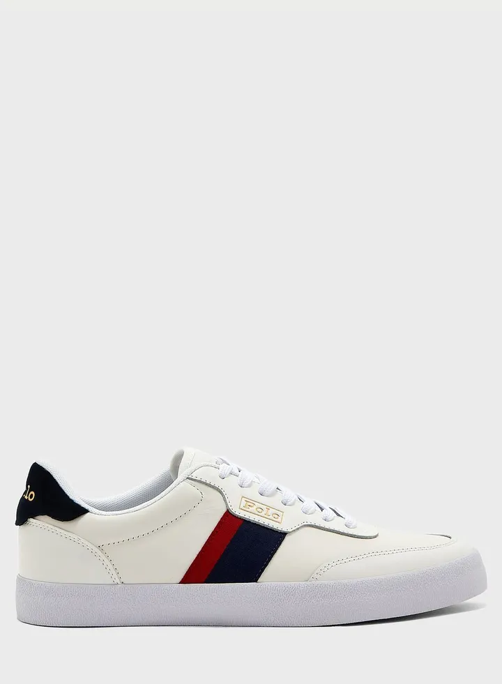 Lace Up Low Top Sneakers