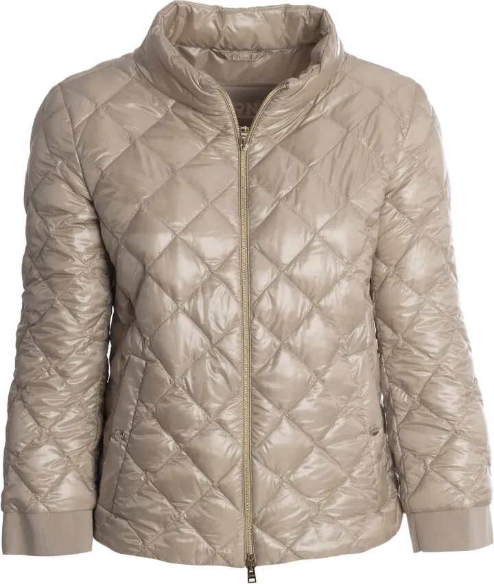 Diamond-quilted Nylon Ultralight Bomber