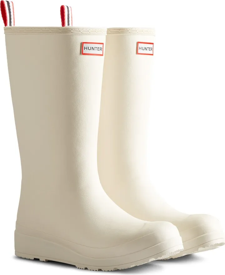 Play Short Faux Shearling Lined Waterproof Rain Boot