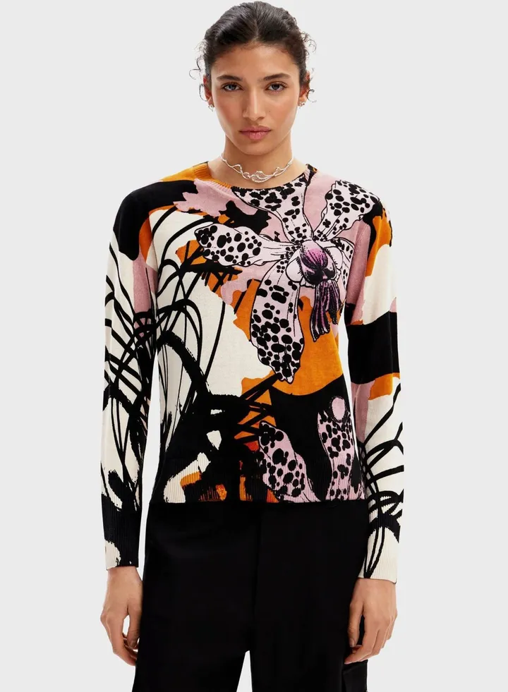 Christian Lacroix Orchid Pullover