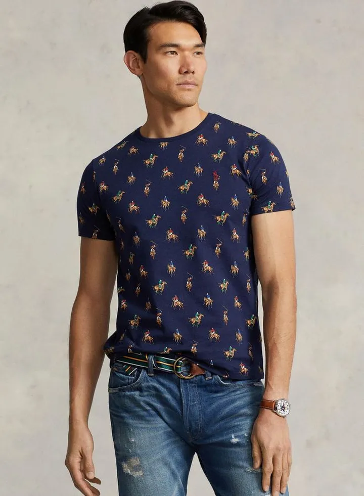 Graphic Crew Neck T-Shirt