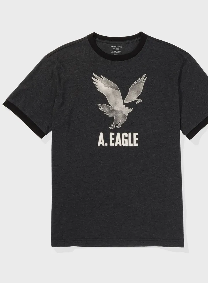 Graphic Crew Neck T-Shirt