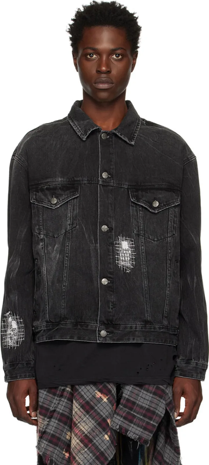 Ksubi Black Oh G Streets Denim Jacket