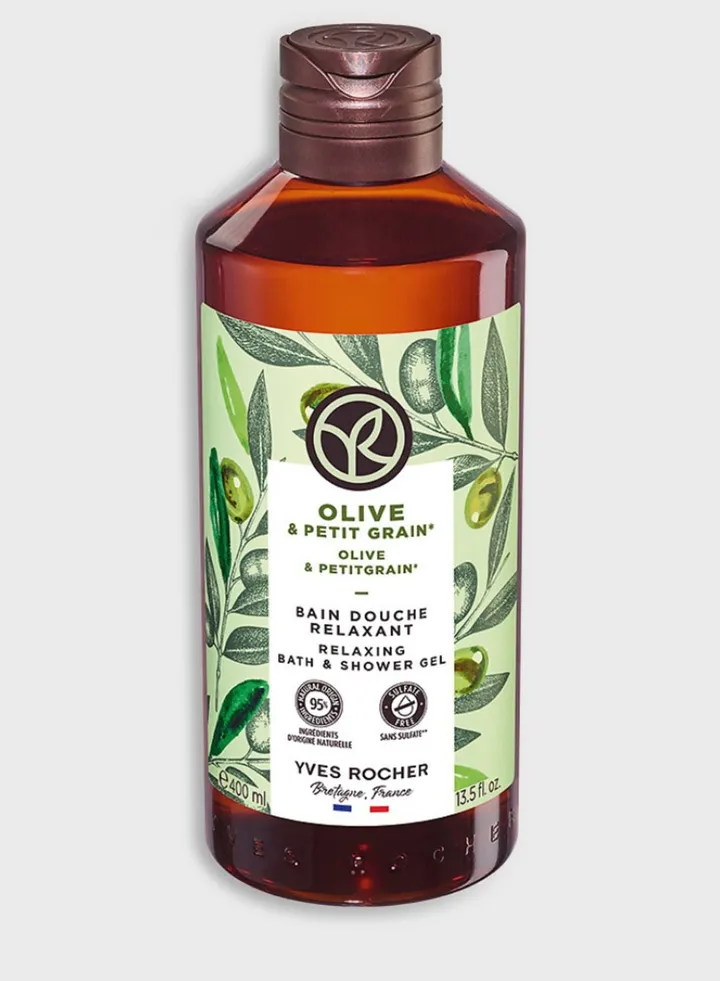 Bath And Shower Gel Olive 400Ml Bottle