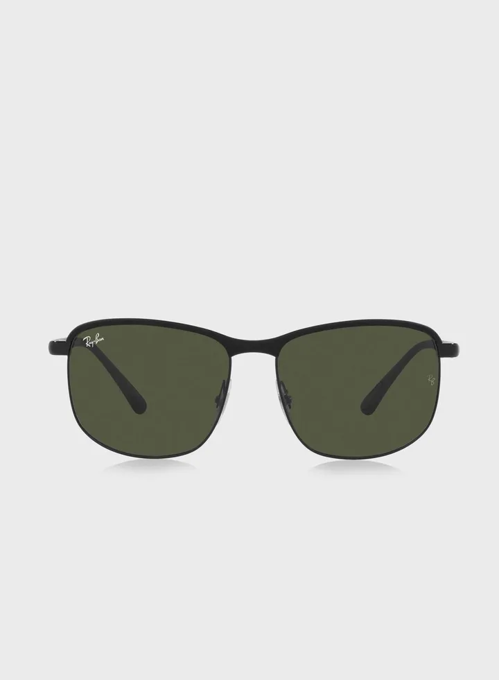 0Rb3671 Clubmaster Sunglasses