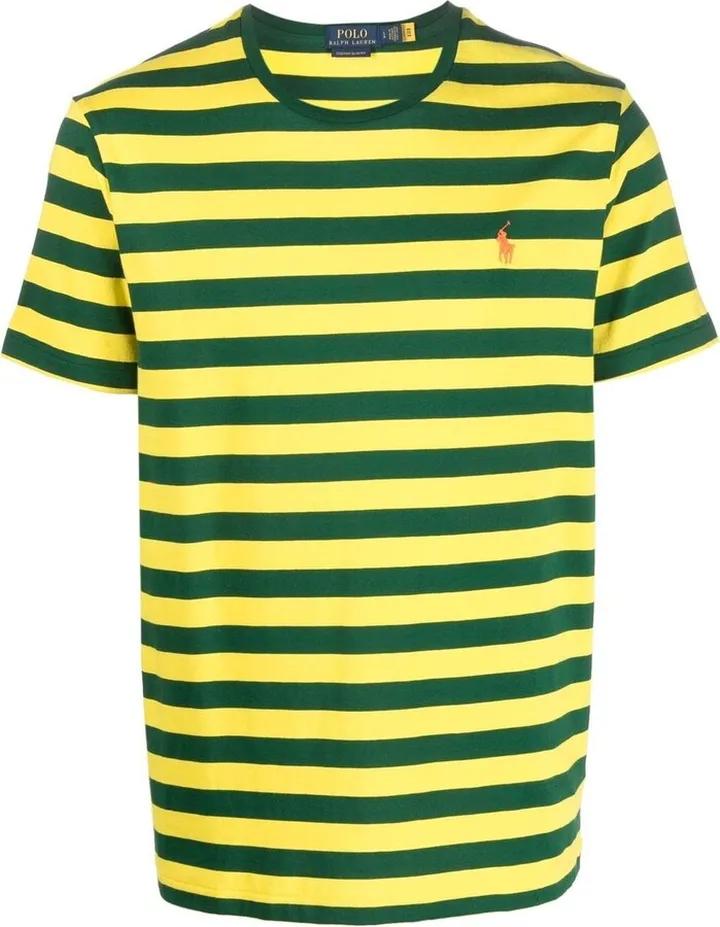 striped cotton T-shirt