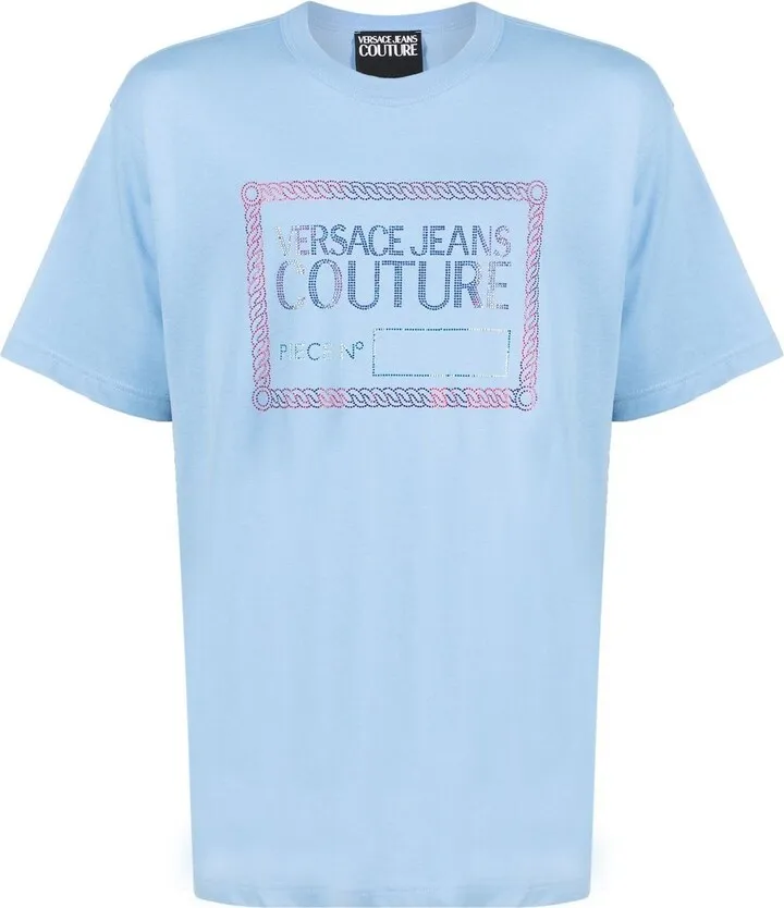 embellished-logo T-shirt